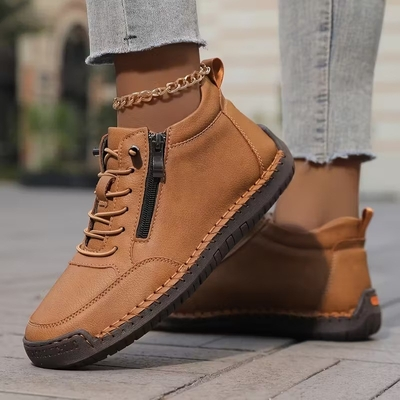 🔥Last Day Promotion 55% OFF🔥Women's Handmade Leather Orthopedic Comfy Shoes